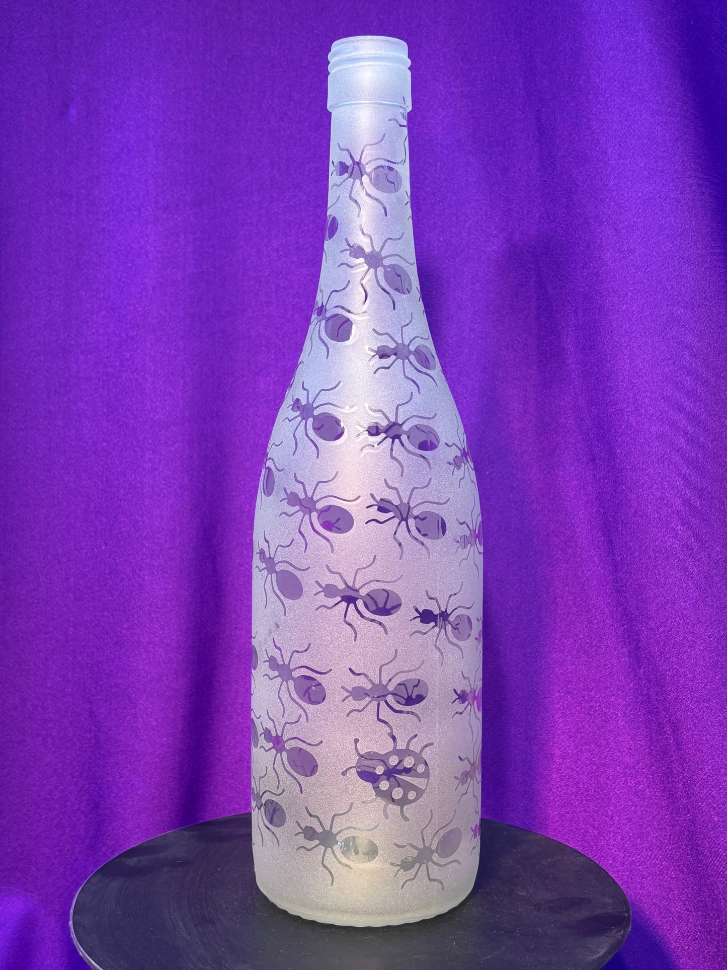 Sandblasted ANTS!!! Incense Bottle