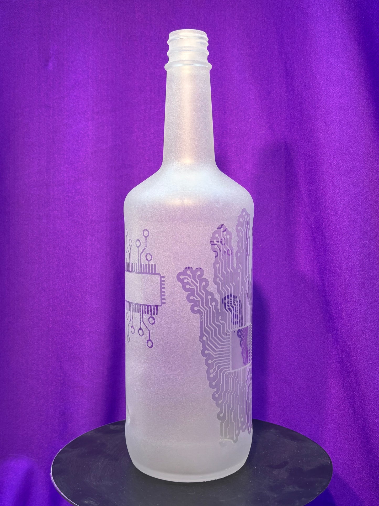 Sandblasted Electronic Hand Incense Holder Bottle
