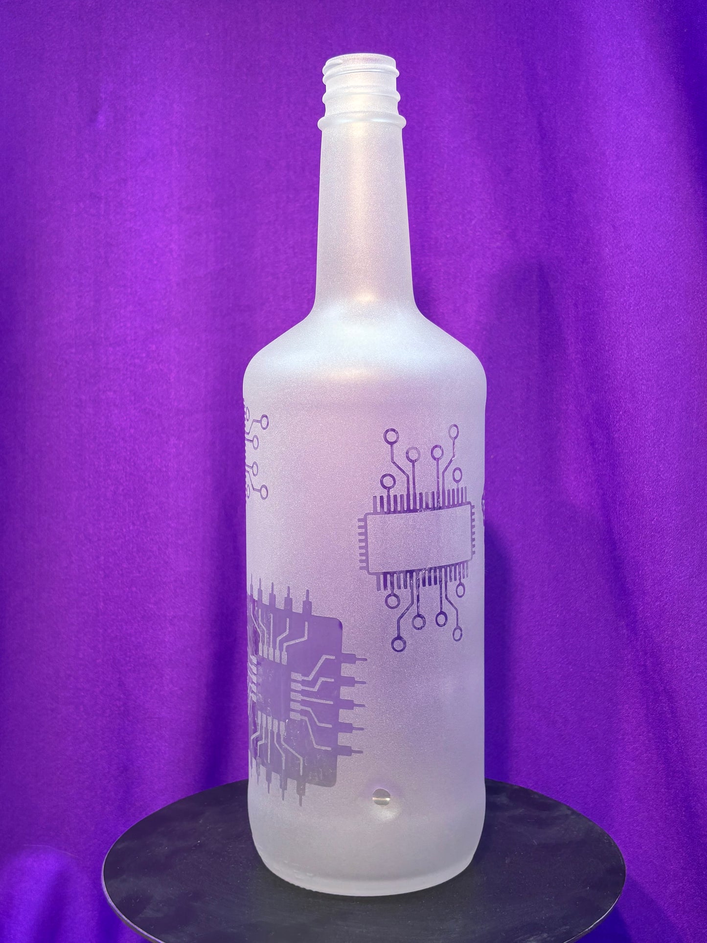 Sandblasted Electronic Hand Incense Holder Bottle