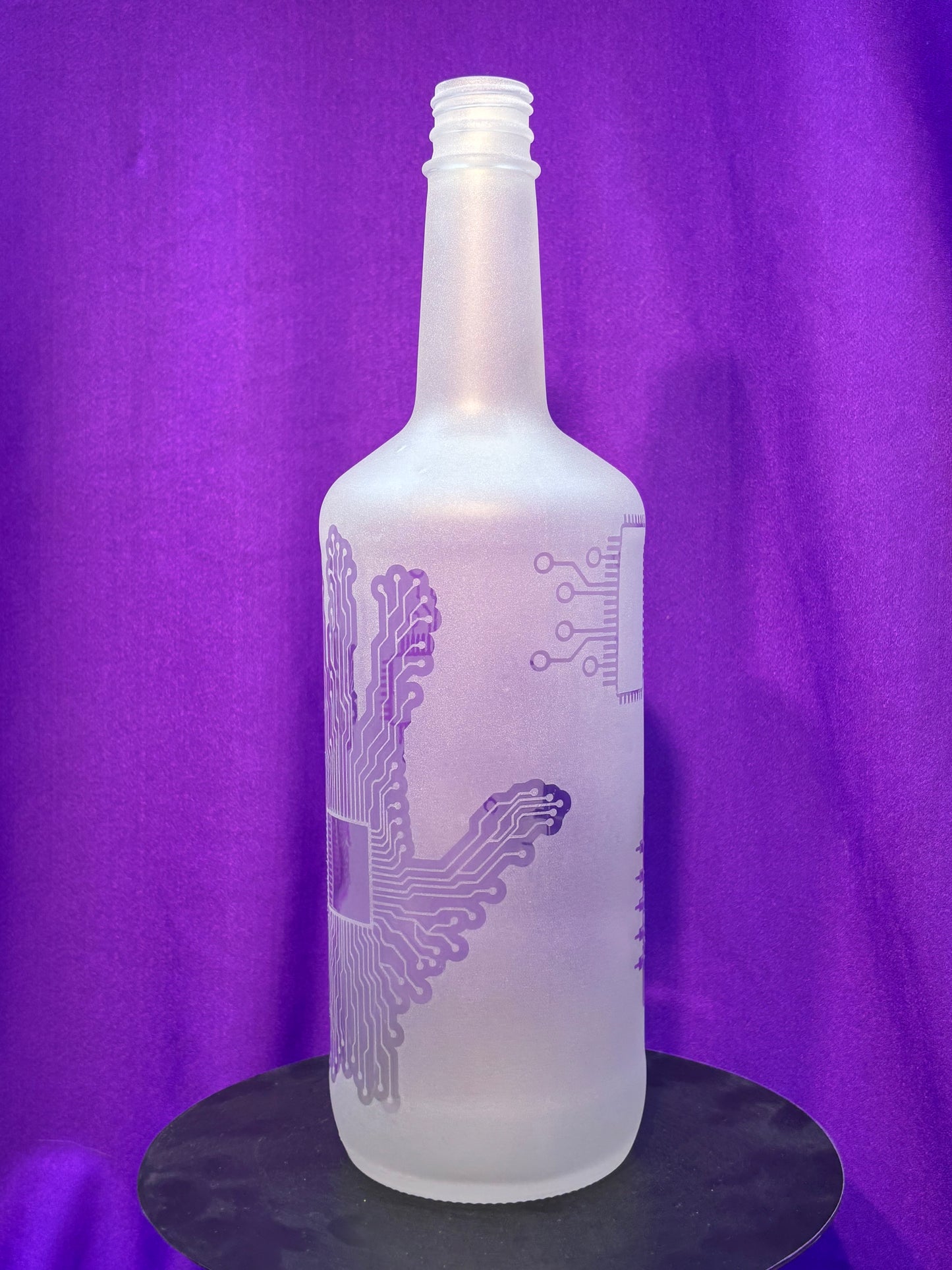 Sandblasted Electronic Hand Incense Holder Bottle