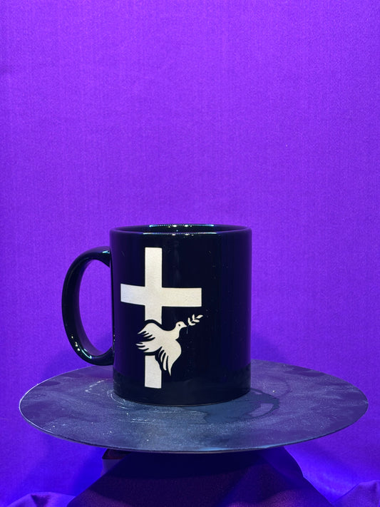 Dove Cross Mug