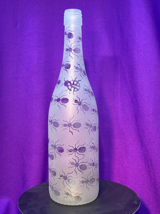 Sandblasted ANTS!!! Incense Bottle
