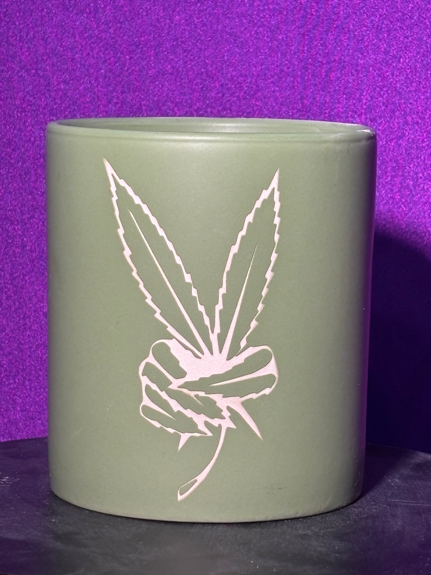 Peace Pot Candle Holder Tumbler