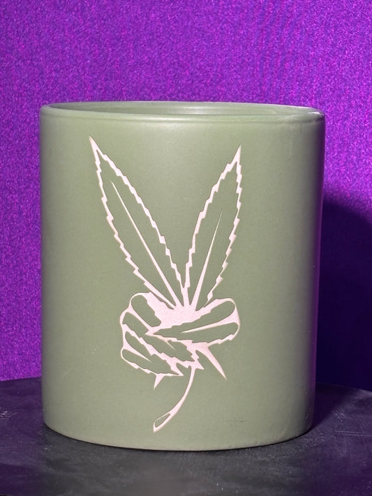 Peace Pot Candle Holder Tumbler