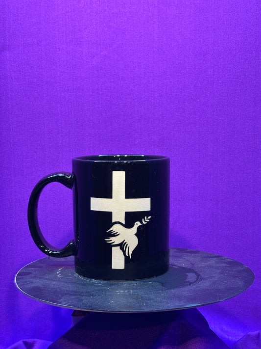 Dove Cross Mug